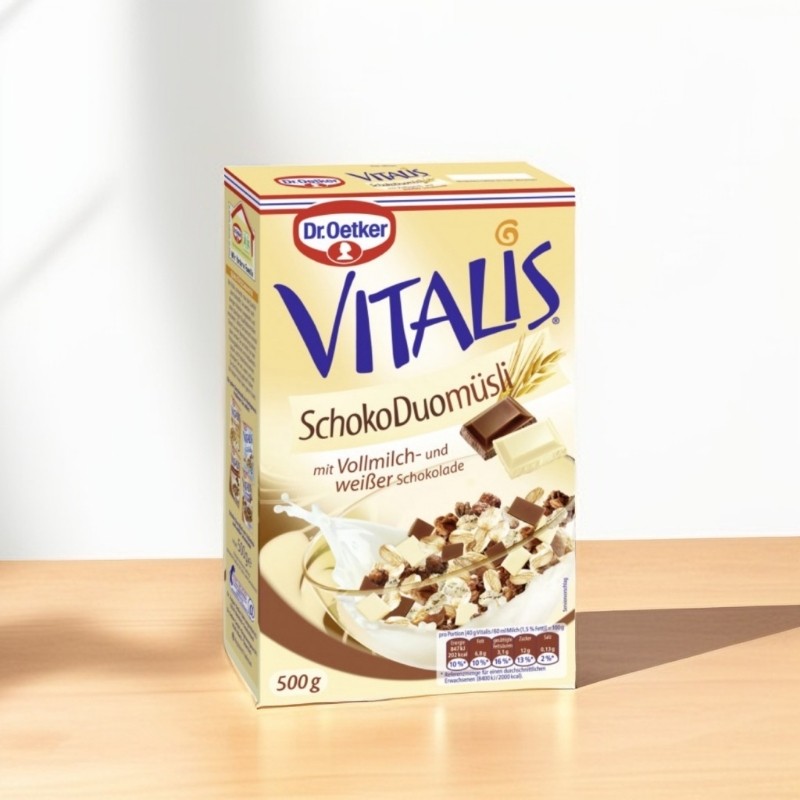 「全场满300包邮」德国发货Dr.Oetker活力双重巧克力燕麦500g