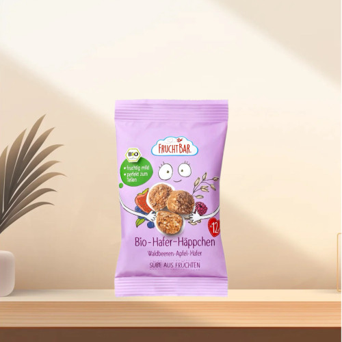 「全场300包邮」德国发货fruchtbar1岁+有机燕麦小饼干40g