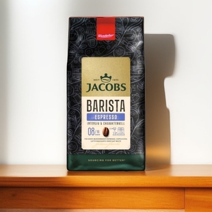 「全场满300包邮」德国发货Jacobs咖啡师限定浓缩咖啡豆1kg