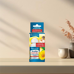 「全场满300包邮」德国发货Klosterfrau山金车花肌肉放松滚珠50ml