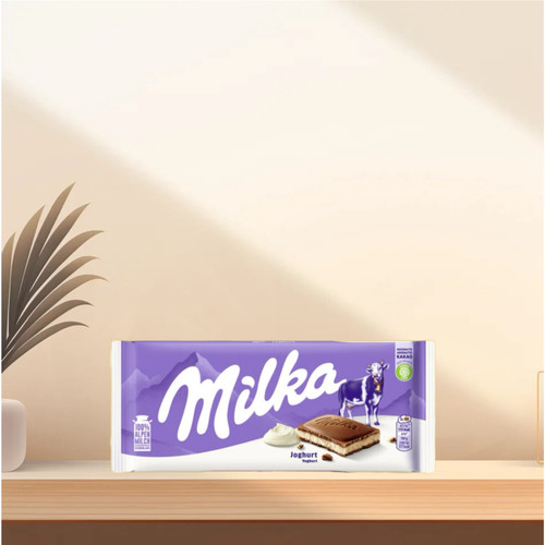 「全场满300包邮」德国发货Milka妙卡优格夹心巧克力100g