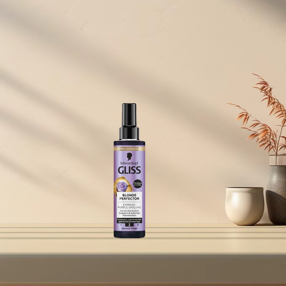 「满300包邮」德国发货Schwarzkopf施华蔻GLISS系列喷雾护发200ml