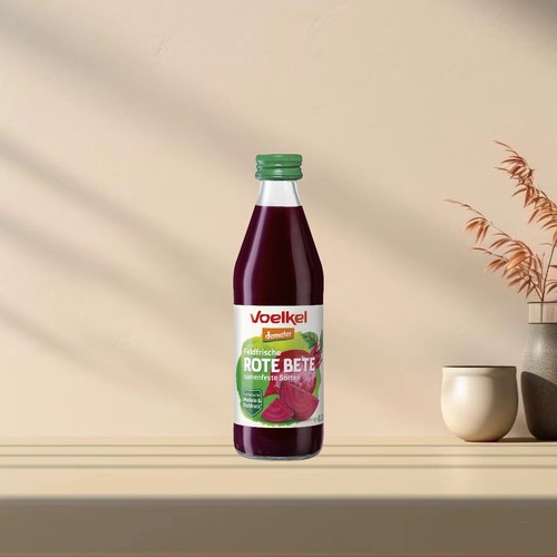 「满300包邮」德国发货voelkel有机demeter新鲜田野甜菜头汁0.33l