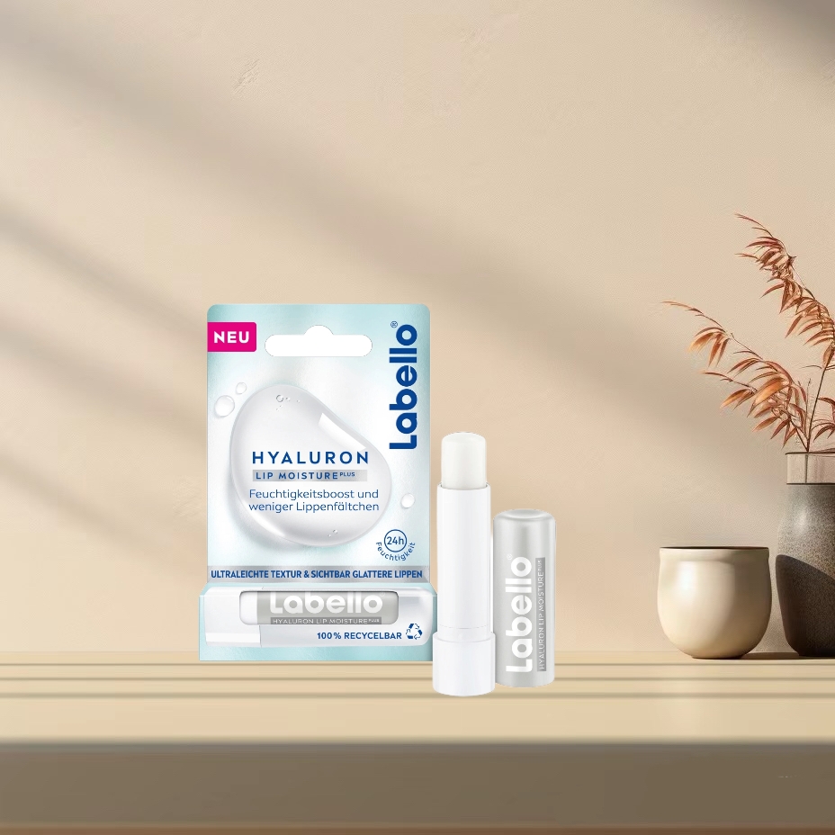 「全场满300包邮」德国发货Labello透明质酸护唇膏4.8g