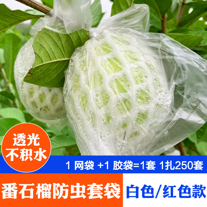 番石榴芭乐套袋网袋防虫水果专用保护袋石榴果袋套袋泡沫一体网袋