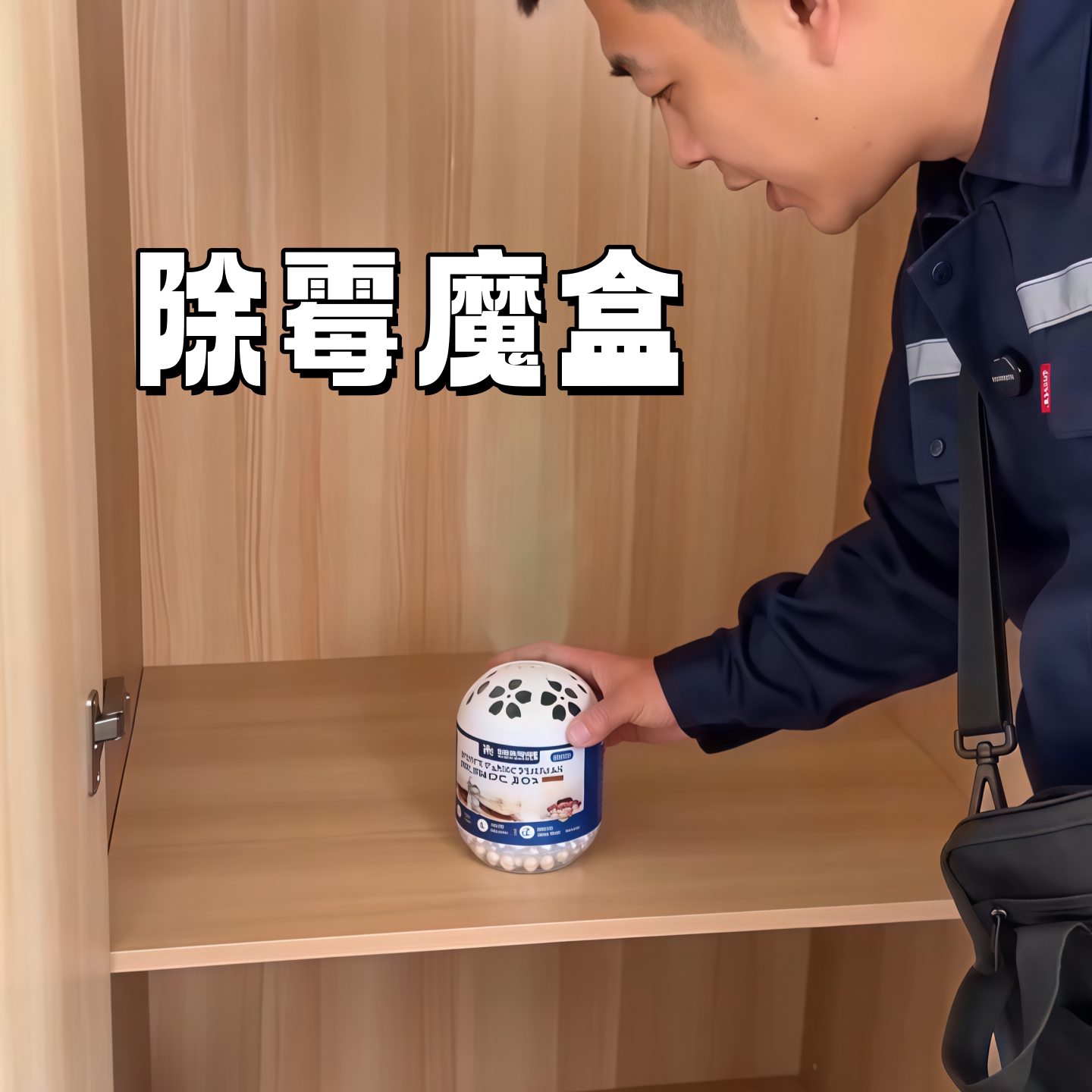 【德国热卖】除霉魔盒超强吸附灰尘清洁净化自动吸霉斑去霉味神器