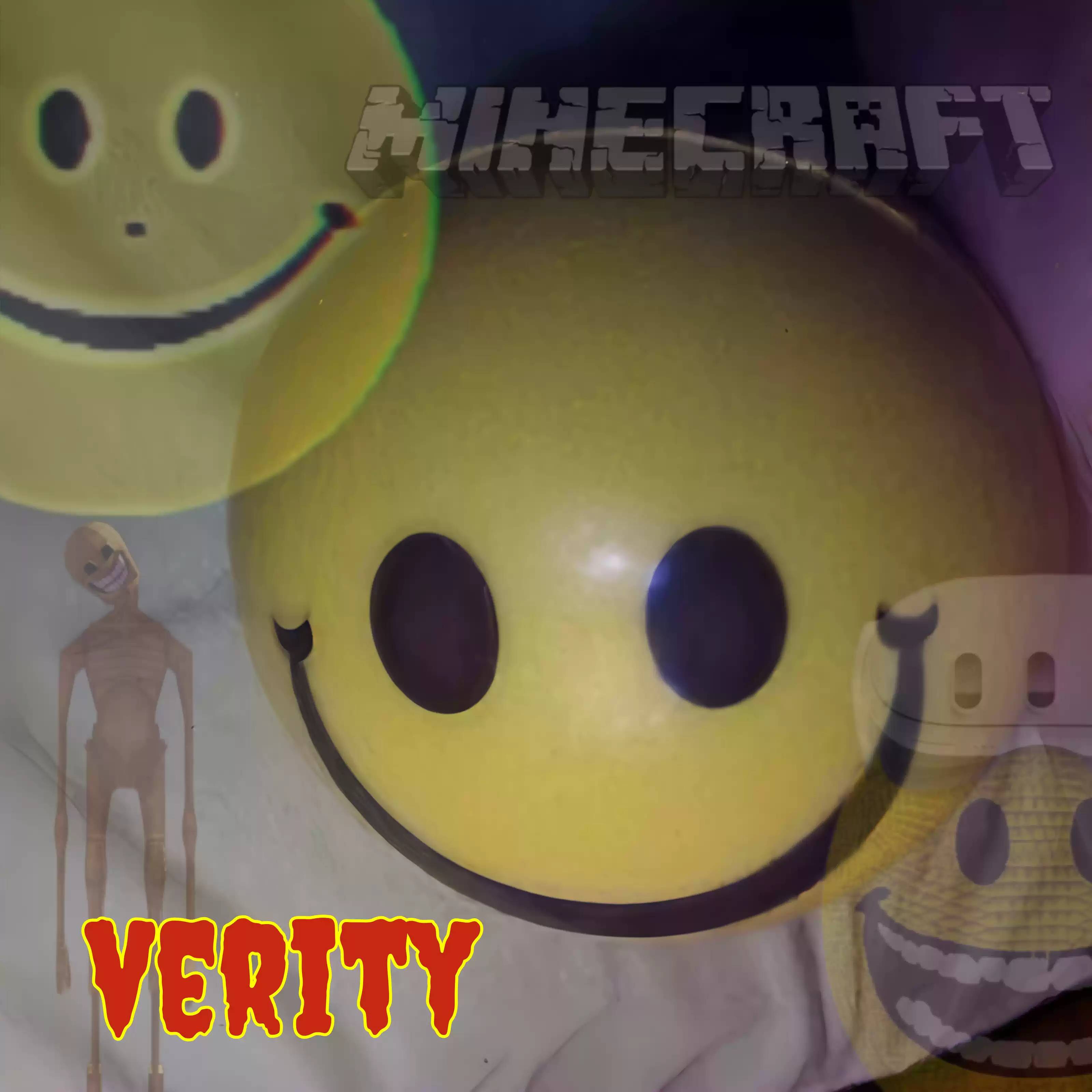 【verity笑脸PU压力球】我的世界