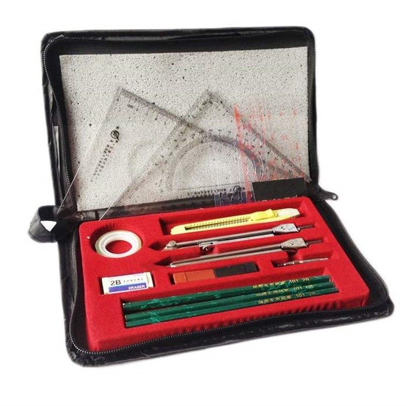 8开画板 土木工程制图板 A2 A3绘图板+45丁字尺绘图工具机械套装