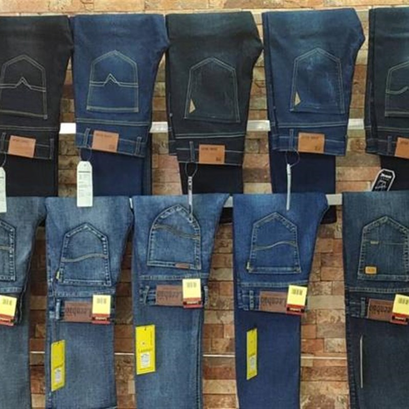 2020 Autumn Mens 5 styles Classic Jeans Elastic Mens Stch-