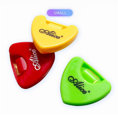 Guitar Pick Holder Plastic Plectrum Case with Self Adhesive