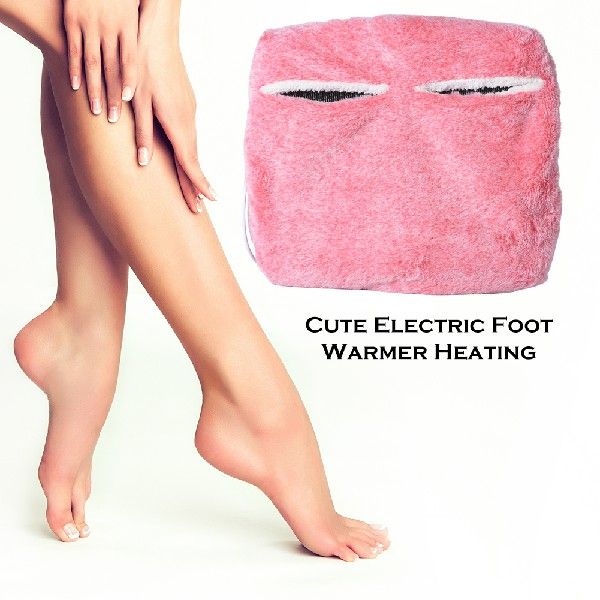 极速Cute Electric Foot Warmer Heating Pad Stable Operation