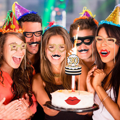 40th Birthday Party Gold Happy Birthday Balloon Foil 40th B