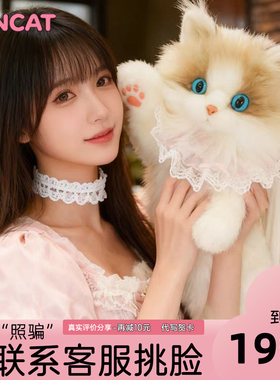 网红同款仿真猫咪布偶玩偶娃娃仿生陪伴背包小猫猫安抚生日礼物