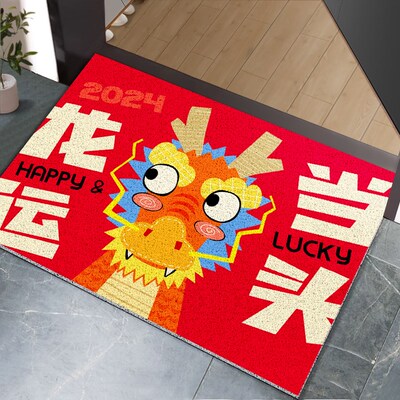 好货入户门地垫新款丝圈地毯玄关口垫子耐磨防滑2025乔迁新居家用