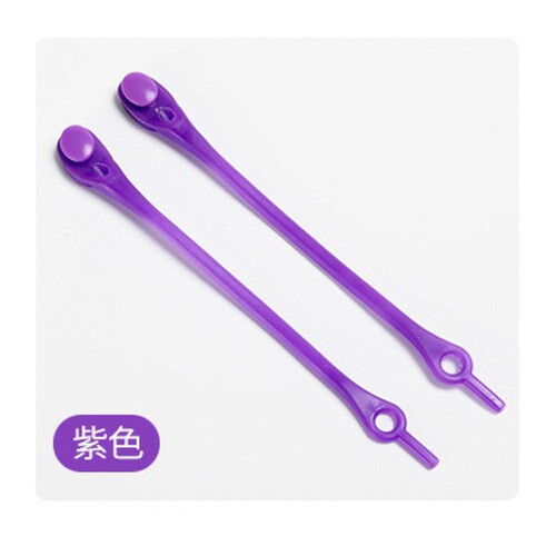 极速Silicone Shoelace Sneakers Laces Shoes Accessories Round