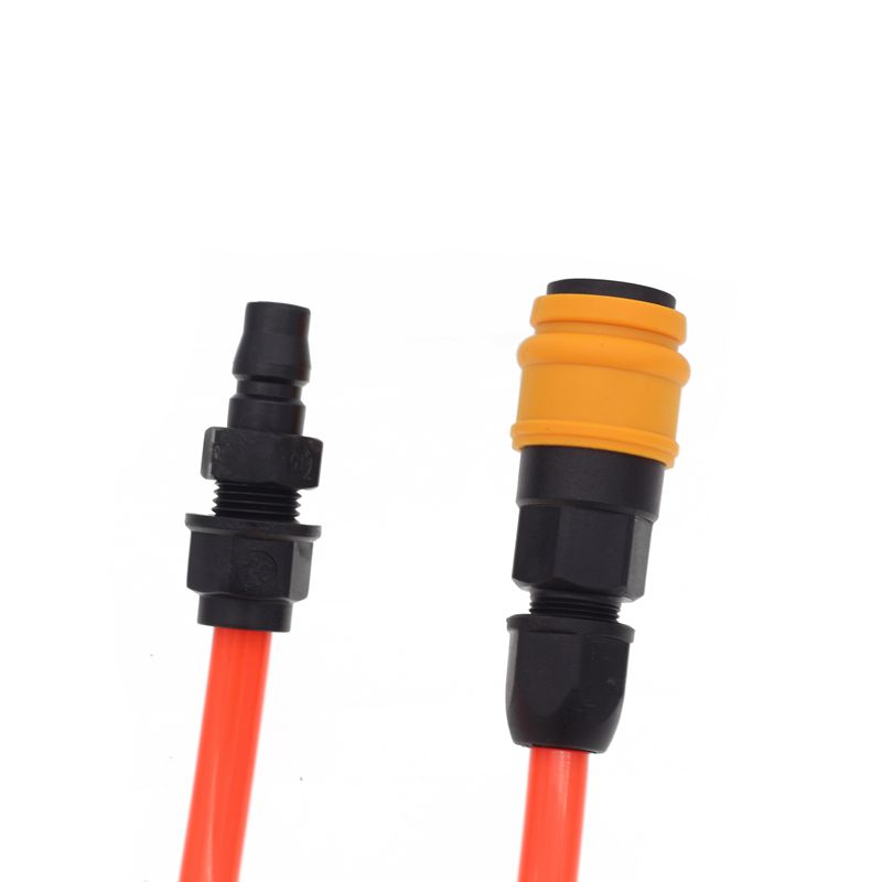 。C式U气管快速接头SP 快接快插气动工具空压机配件PP塑钢P自锁接