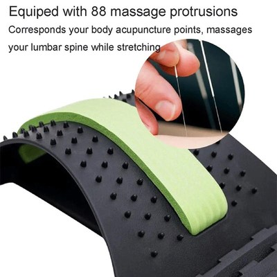 Back Massager Stretcher Fitness Massage Equipt Stretch Relax