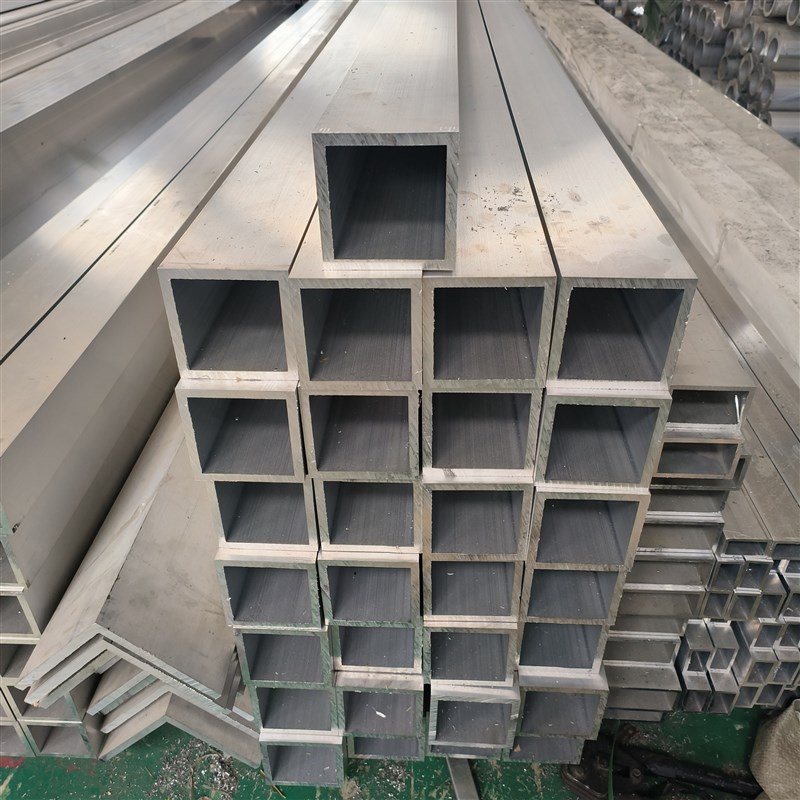 方通空心铝管铝挤型材料方通*020m连接件方管扁0铝方管材 铝合金*