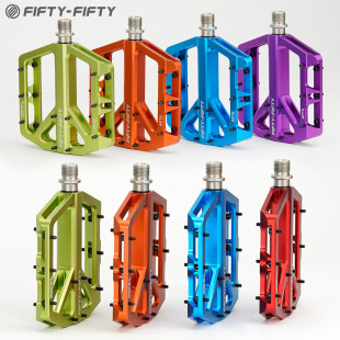 5050登山车大脚踏AP15自行车铝合金踏板超轻防滑脚蹬速降轴承脚踏