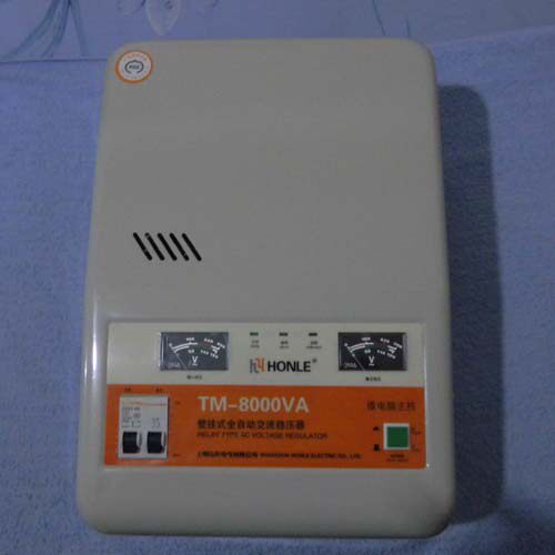 好货壁挂式稳压器 TM-8KVA弘乐单相家用超低电压