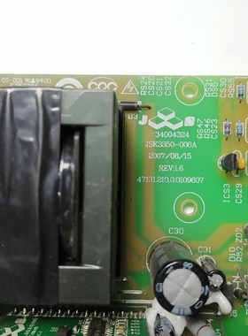 原装 康佳LC47CT36DC 液晶电源板34004324 JSK3350-006A 34003773