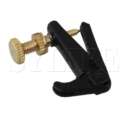 极速4pcs 4/4 3/4 Violin Metal Fine Tuning Adjuster black and