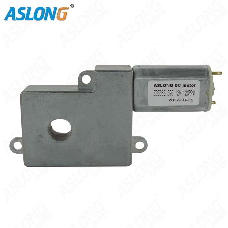 BAS锁ZLONG 585-30指纹马达微型直流减9速电机智能6电锁机微马达