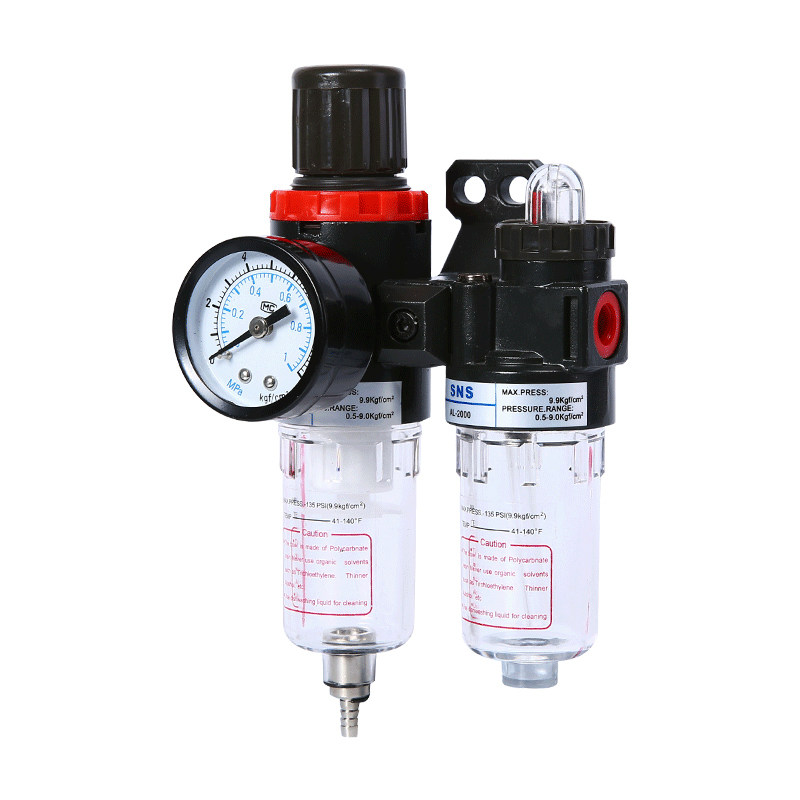 拍前询价油水分离器气动高压空压机空气过滤器油雾器二联