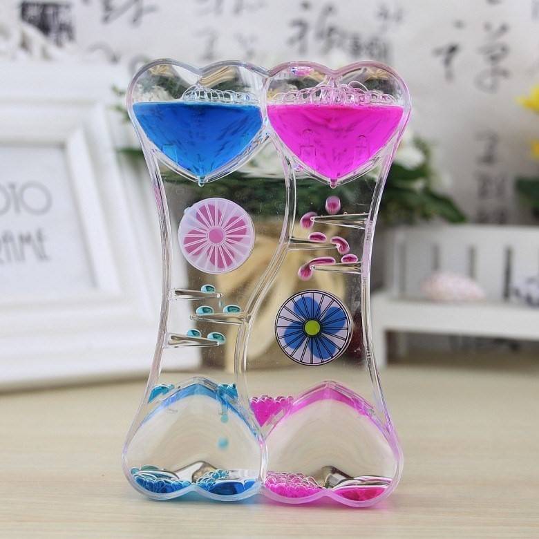 水果沙漏计时器创意个性儿童沙漏计时器摆件流沙玩