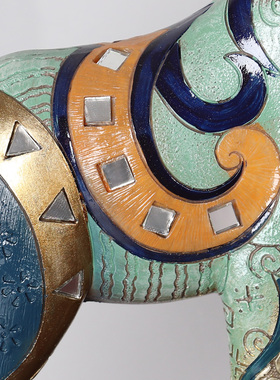 长颈鹿摆件创意别墅新房客厅电视柜玄关家居饰品礼物现代轻奢摆设