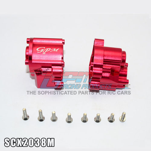 极速RACING SCX10 II JEEP 升级中波箱中部+不锈钢螺丝-套SCX2038