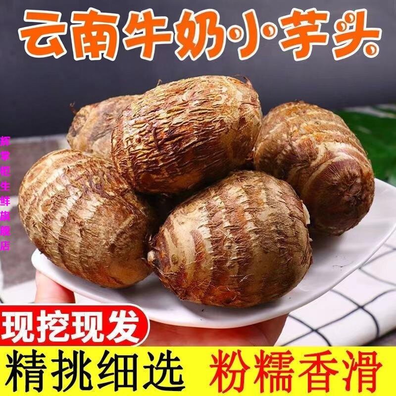 新鲜云南牛奶小芋头新鲜现挖芋头当季农家自种小毛芋牛奶芋头包邮