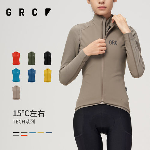 GRC骑行马甲抓绒防风保暖