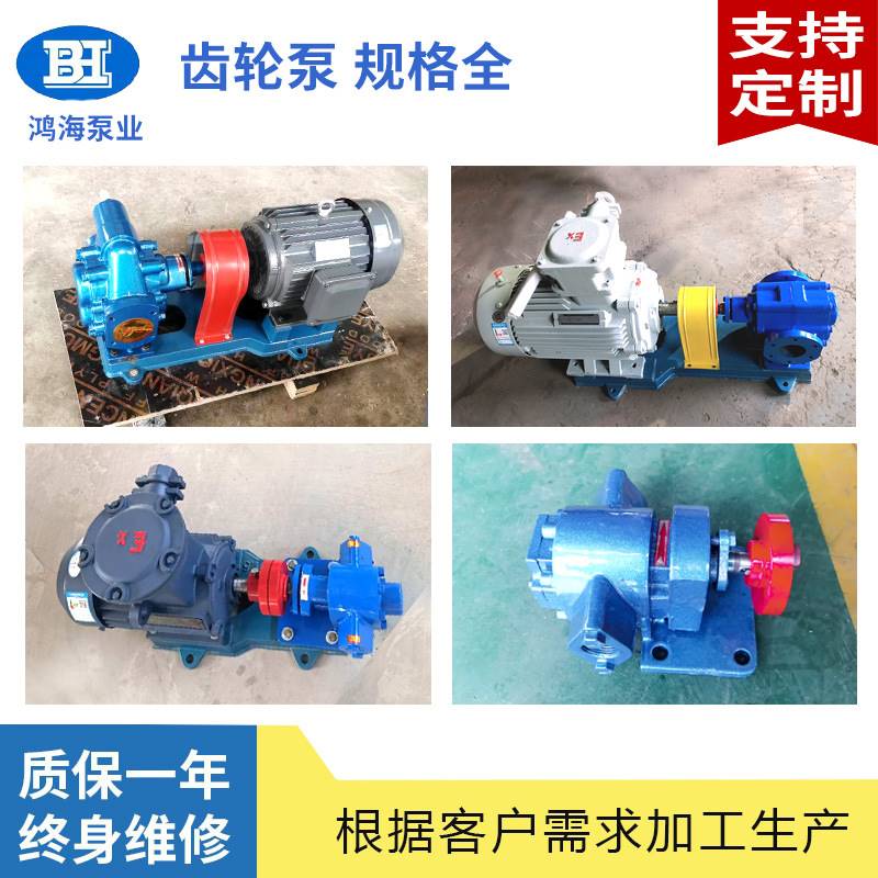 KCB齿轮泵 高温油泵 输送重油柴油泵 润滑油不锈钢泵电动自吸油泵