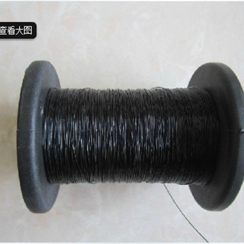 304软黑色包塑钢丝不锈钢钢丝绳特细钢索牵引绳直径1MM*100米价钱