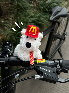 适用于美利达公爵300自行车装饰玩偶挂件500/60092山地公路车公仔