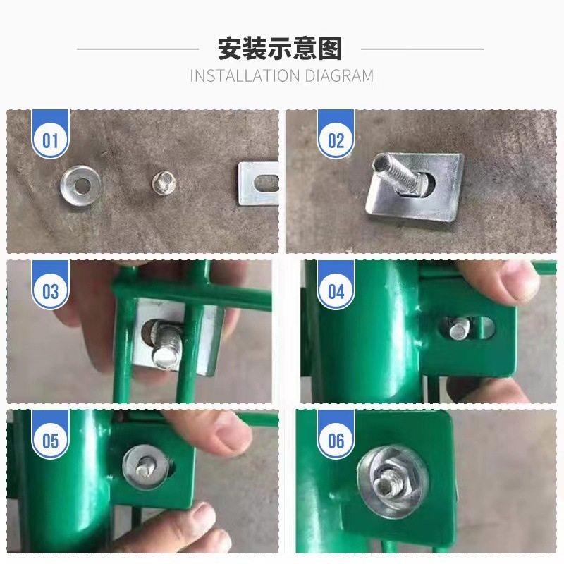 高速公路护栏网双边丝围网钢丝隔离网养殖防护铁丝网围栏栅栏户外