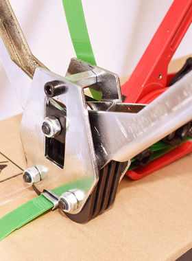 极速F112塑钢带打包机套装红色打包机压钳拉紧器组件PET打包带用