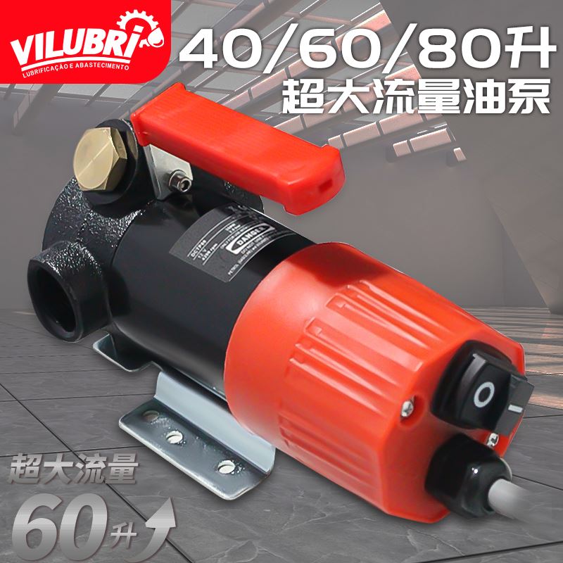 。威路仕抽油泵电动柴油12V24V220V抽油器加油机小型可携式自吸油