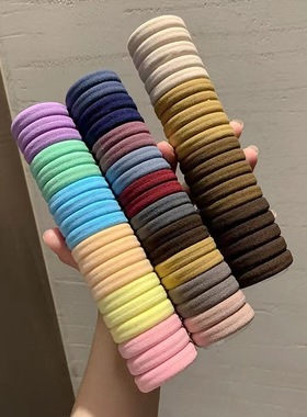 lady black hair bands rope accessories hair ring head ropes