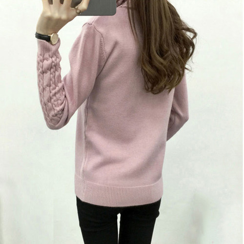 好货Thick Warm Women Turtleneck 2021 Winter Women Sweaters A