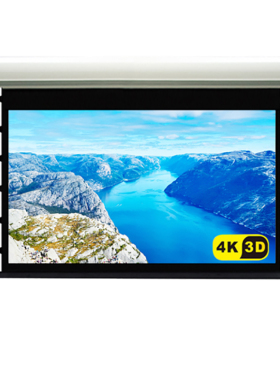 极速经科JK电动遥控拉线投影幕布M3-FI/20s玻纤拉绳幕灰幕150寸4: