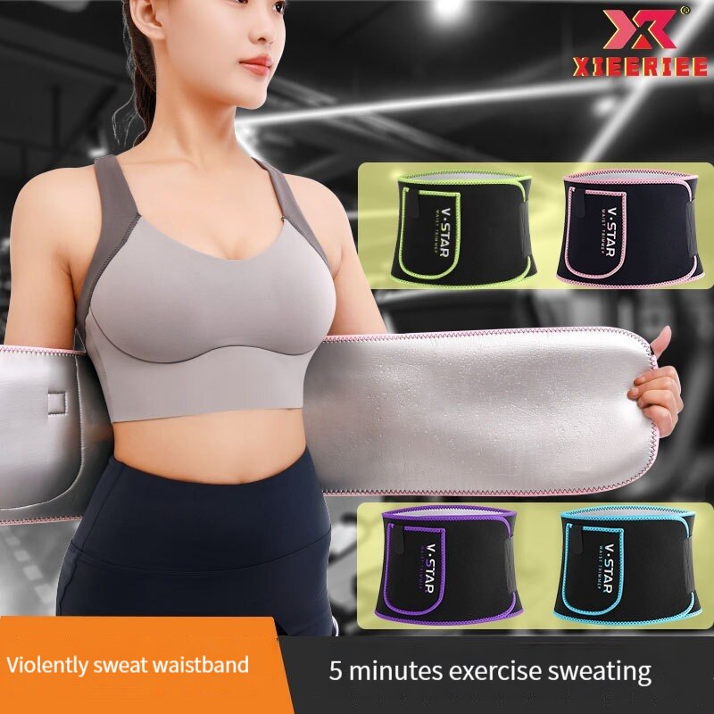 Waist Trimmer for Women and Men Sweat Band Waist Trainer for