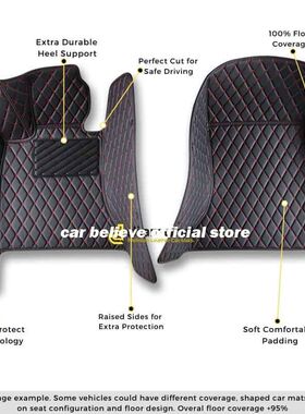 极速Leather Car Floor mats for Suzuki Ignis 2018 2017 Carpet