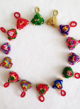 兔年端午儿童节礼物手绳五彩绳小粽子配件宝宝手环男女童手錬