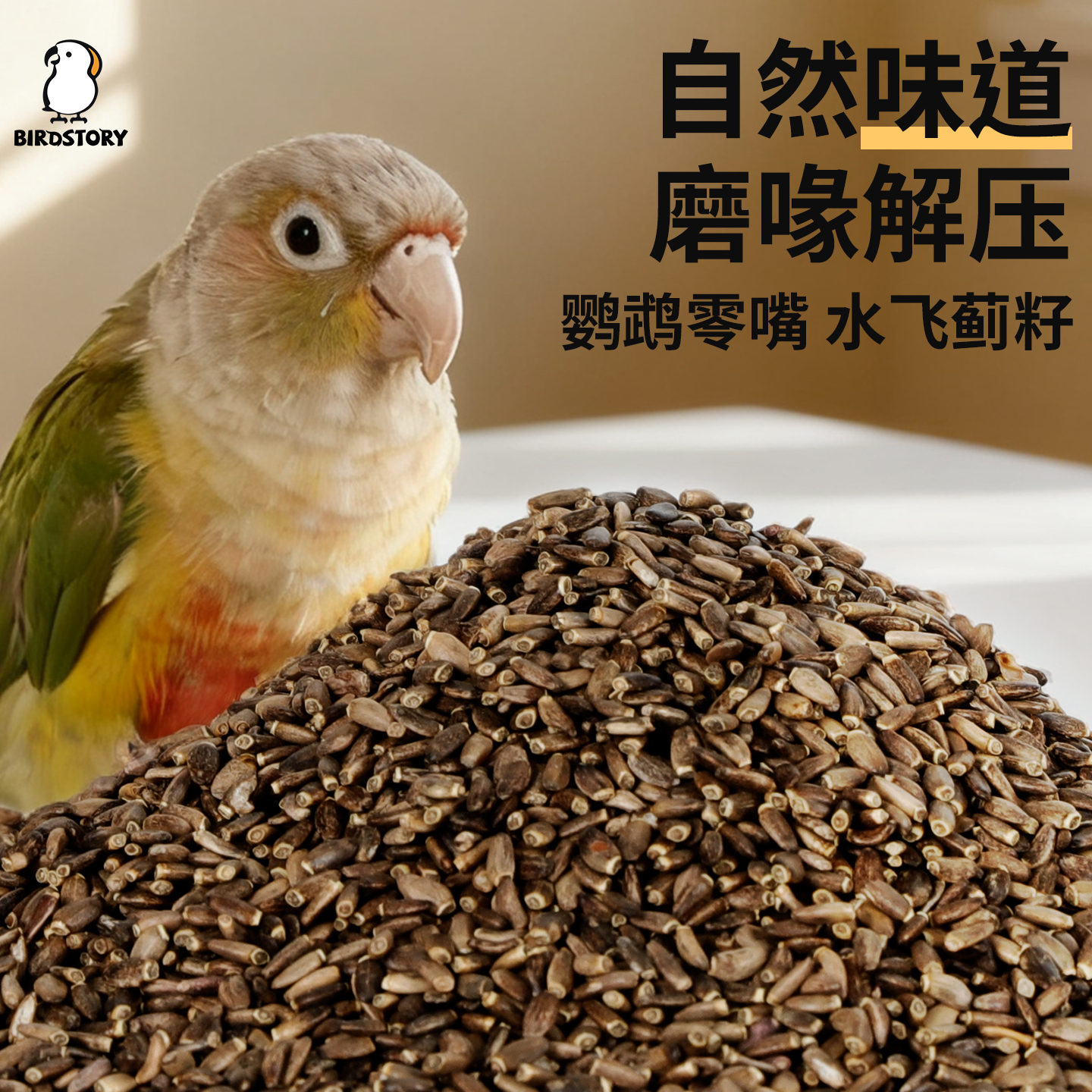鸟故事鹦鹉鸟粮水飞蓟籽奖励零食