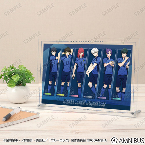 【狂欢价】AMNIBUS蓝色监狱 赛前准备全员A4亚克力板 蓝锁日谷