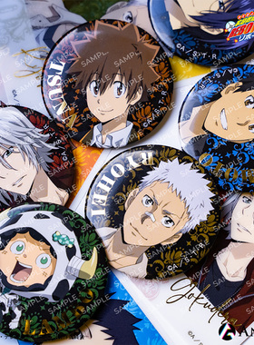 ANIQUE 家庭教师同窗会烫金徽章动漫周边盲盒日谷ZK