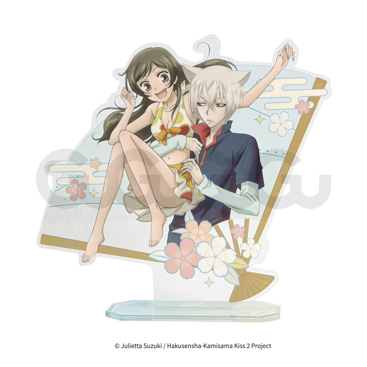 thumbnail for GuGuGuGu Spot Vitality Girl Fate God Acrylic Double Stand Ornament Anime Peripherals Millet Gifts