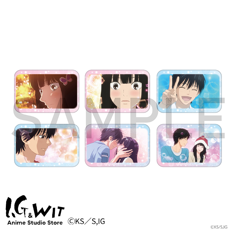 I.G WIT 好想告诉你sweet-sour爽子和风早盲抽马口铁徽章正版授权